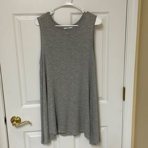 Acemi gray dress or cover up. No tag for size but fits like an XL